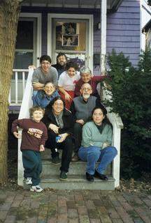 Perri Klass and her family, 2000