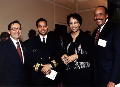 Joan Y. Reede at the Commonwealth Fund/Harvard University Fellowship reception with alumni fellows, 2002