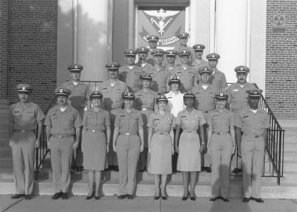 Barbara Ross-Lee in the Navy, 1982