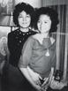 Rebekah Wang-Cheng with her mother, 1964